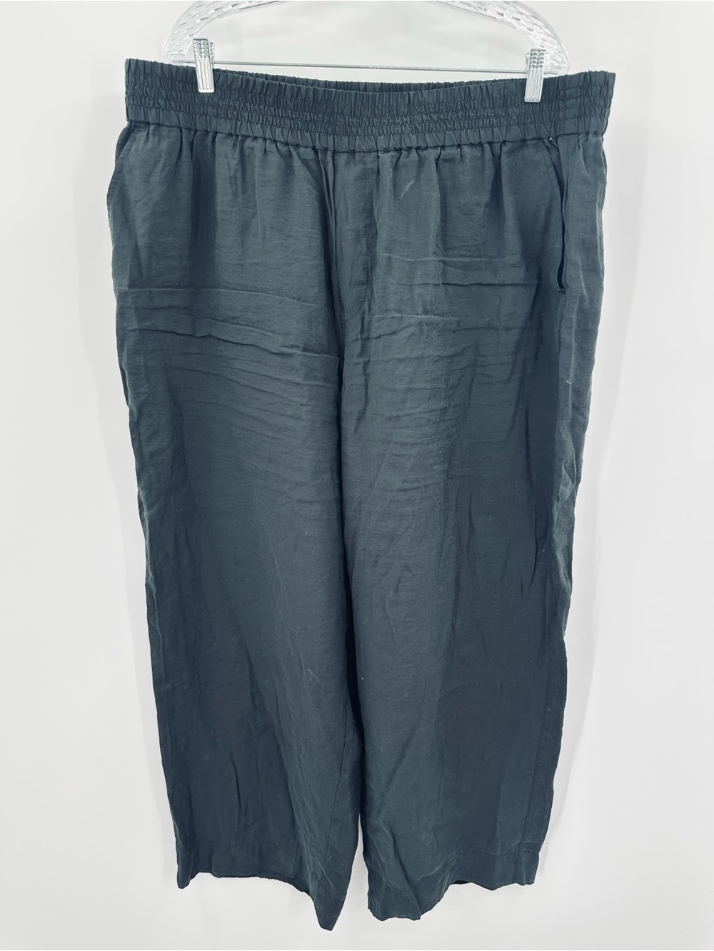Madewell Women's Elastic Waist Relaxed Wide Leg Pants‎ Size 2X